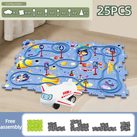 CreativePuzzle™ Track Car Play Set✨80% OFF  CYBER MONDAY SALE